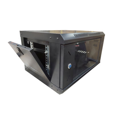 4 Post Lockable Network Rack With Ventilation Holes For Efficient Storage