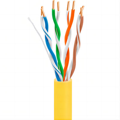 Cat5e Ethernet Cable with Pure Copper Conductor Material， 1000ft, UTP 23AWG