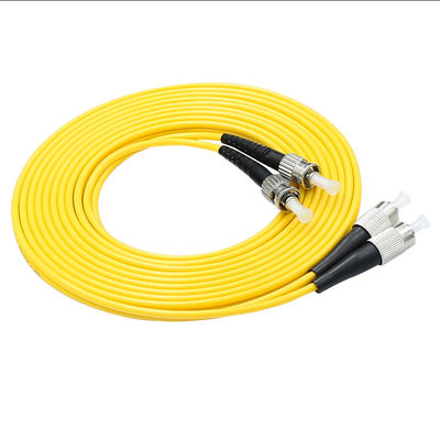 FTTH Duplex 3m Fiber Optic Jumper Cable , Multimode Fiber Jumpers