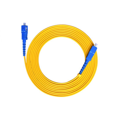 Low Insertion Loss LSZH Multimode Fiber Patch Cord , Optical Patch Cord