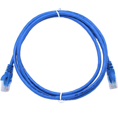 Various Lengths RJ45 To RJ45 UTP 24AWG Cat6 Patch Cord  4 Pairs 8P8C