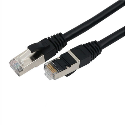 RJ45 Cat6A PVC LSZH Shielded Copper Network LAN Cable , Cat6 STP Cable
