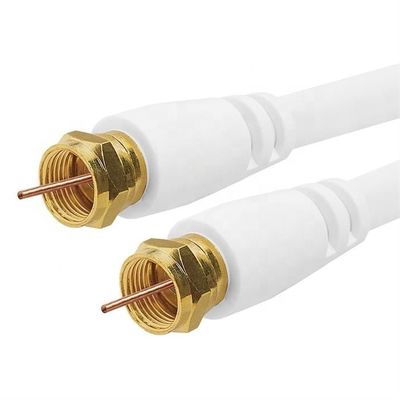TV Antenna 75Ohm RG6 F Connector Coax Coaxial Cable