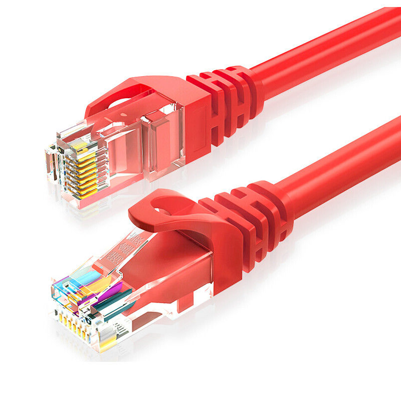 Gold Plated Connector UTP BC CCA Cat5e Patch Cord For Gaming