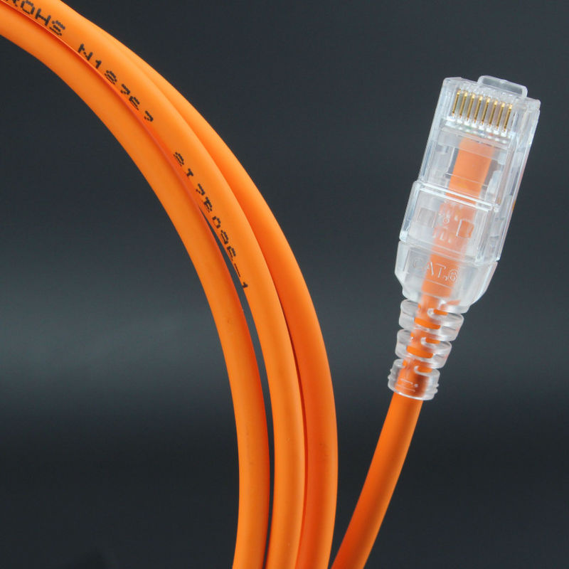 High Speed Stable LSZH PVC Cat6 Patch Cord , 1000 Ft Cat6 Ethernet Cable