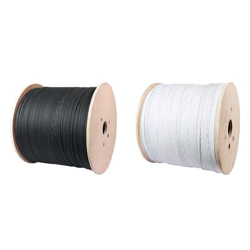 GJYFXCH G657A G652D 1 Core 2 Core FTTH Drop Cable , Fiber Optic Ethernet Cable