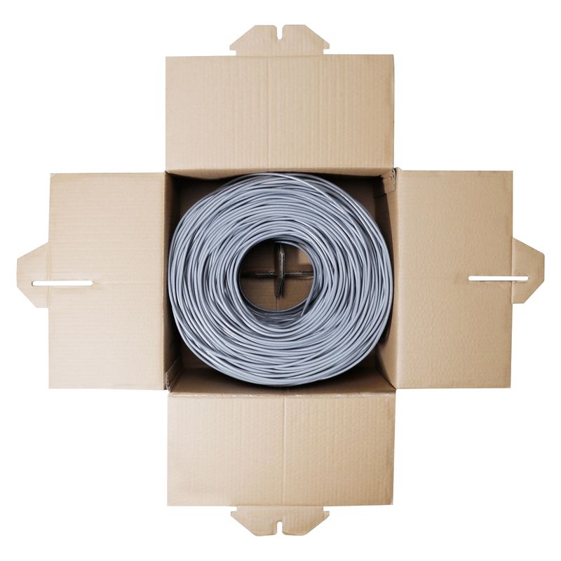 305m FTP Cat6 Twisted Cord Network Lan Cable Ethernet Shield FTP Copper