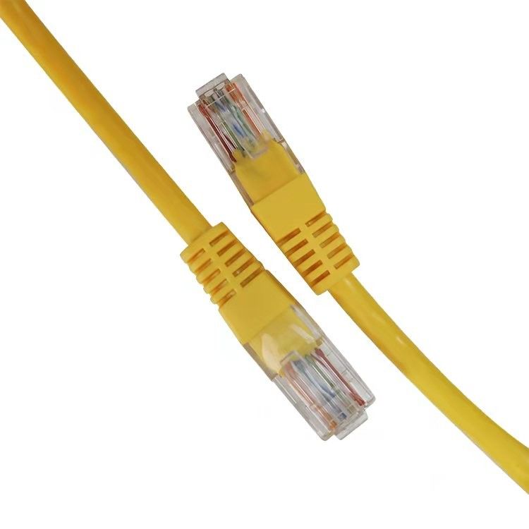 UTP Cat5 Cable Yellow Patch Cord Ethernet Cable Cat5e For Computer And Router