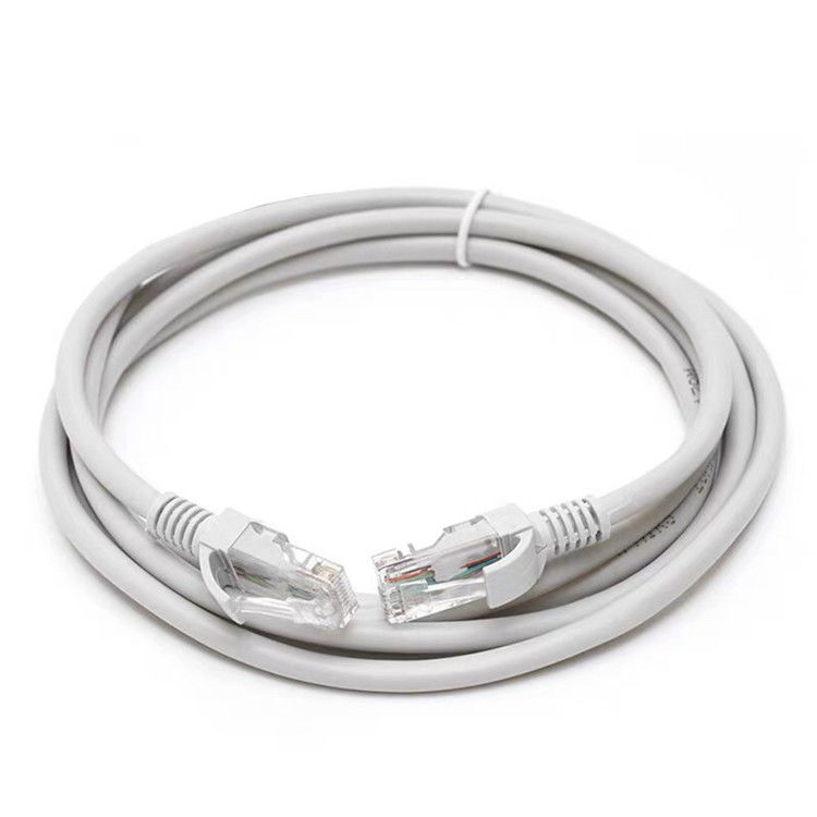 OEM ROSH Cat5 PVC Utp Network Cable Types Network Jumper Cable