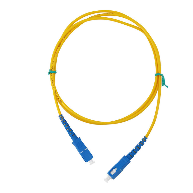 SC APC LC UPC Duplex Single Mode G657A G652D Fiber Optic Patch Cord Fiber Jumper