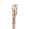 0.56mm 1000ft 4P Twisted Pair Cat5e LAN Cable , 1000ft UTP Cat 5e 4p