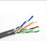 24AWG 4 Pairs PE PVC Jacket CU CCA Cat5e LAN Cable For Computer