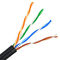 Outdoor CCA LDPE Jacket Waterproof Cat5e LAN Cable Pure Copper