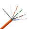 23awg 650mhz LSZH CAT7 LAN Cable , Cat 7 Shielded Ethernet Cable