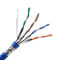 Copper Passed Test CAT7 4Pair Twisted SFTP CAT7 LAN Cable 1000ft