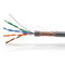 High Speed Solid Bare Copper 24AWG 26AWG 0.5mm FTP Cat5e Cable