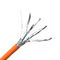 Indoor Outdoor 1000MHZ SFTP Cat 7 Network Cable 23AWG Shielded