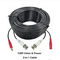 4K CCTV Camera Extension Coaxial Cable 2C With BNC + DC