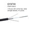 GYXTW 2  4  6 Core Fiber Optic Cable With Central Tube Structure