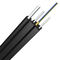2 Core Self Support Steel Wire Fiber Optic Drop Cable FTTH GJYXCH