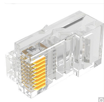 Gold Plated Network Cat5 CAT5e Modular RJ45 Plug Connectors