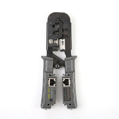 Multifunctional Network Cable Wire Stripper For Crimping Plugs With Cable Tester