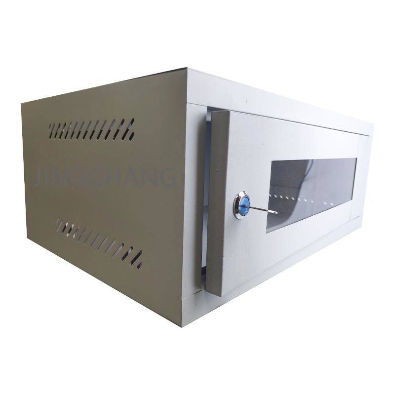 Temperature Control 6U Network Rack With Fan Assisted Ventilation For ...