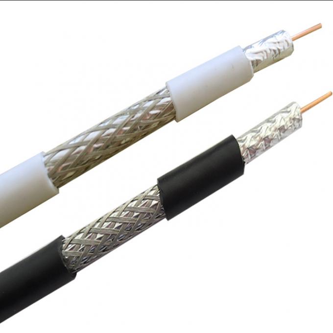 Bare Copper Male RG6 RG11 RF CATV F6 Coaxial TV Cable